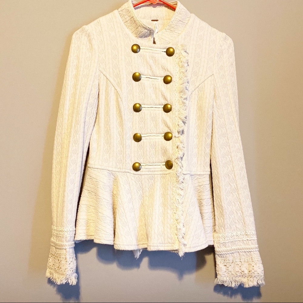 Free People peplum jacket